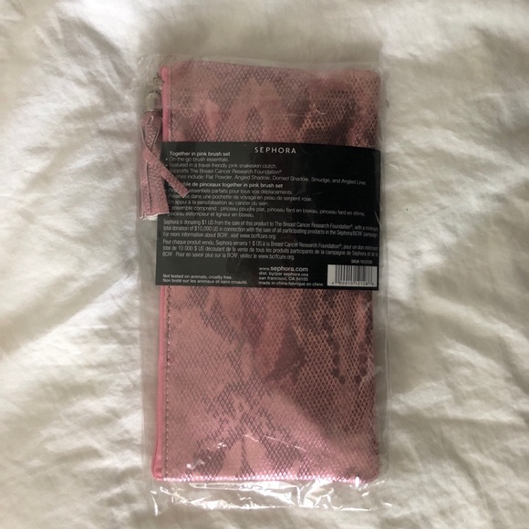 🆕 Sephora five-piece PINK Brush Set - Picture 3 of 3